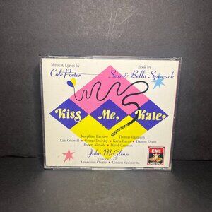 Kiss Me, Kate 1990 Musical 2 Disc CD Set John McGlinn, Cole Porter, Sinfonietta